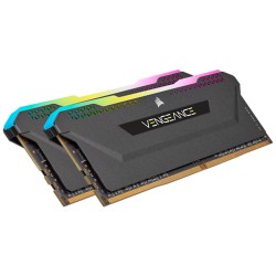 رم کامپیوتر DDR4 دو کاناله 3600 مگاهرتز CL18 کورسیر مدل VENGEANCE RGB PRO ظرفیت 32 گیگابایت