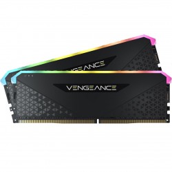 رم کامپیوتر DDR4 دو کاناله 3600 مگاهرتز CL18 کورسیر مدل VENGEANCE RS PRO ظرفیت 16 گیگابایت