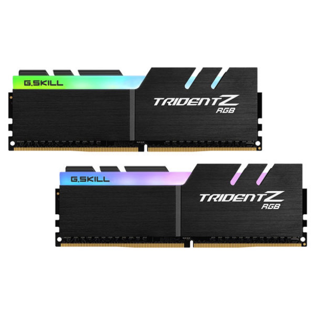 رم کامپیوتر DDR4 دو کاناله 3600 مگاهرتز CL18 جی اسکیل مدل TRIDENTZ RGB ظرفیت 64 گیگابایت