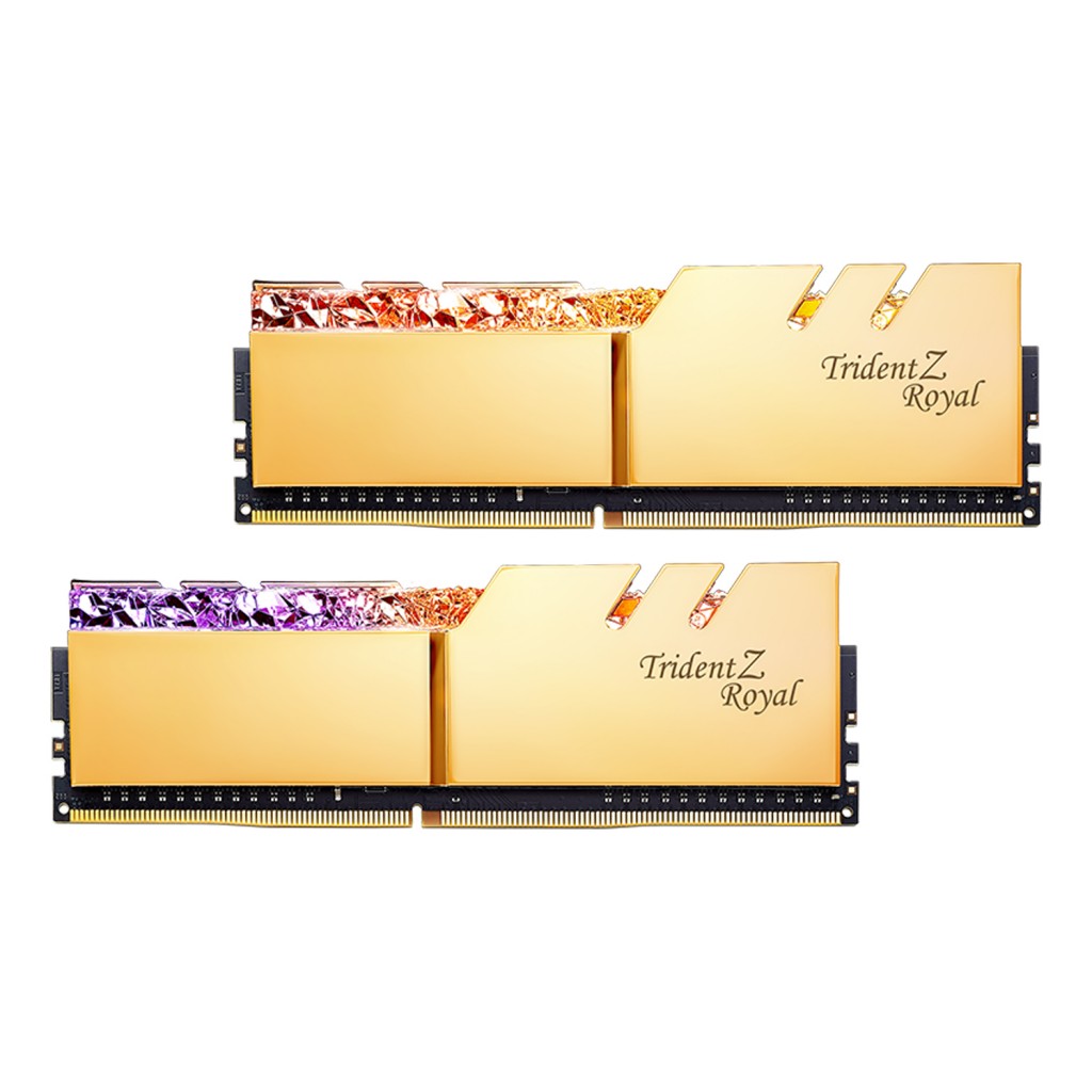 رم کامپیوتر DDR4 دو کاناله 3600 مگاهرتز CL18 جی اسکیل مدل TRIDENTZ ROYAL ظرفیت 16 گیگابایت رم کامپیوتر DDR4 دو کاناله 3600 مگاهرتز CL18 جی اسکیل مدل TRIDENTZ ROYAL ظرفیت 16 گیگابایت