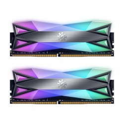 رم کامپیوتر DDR4 دو کاناله 3600 مگاهرتز CL18 ای دیتا ایکس پی جی مدل SPECTRIX D60G RGB ظرفیت 32 گیگابایت