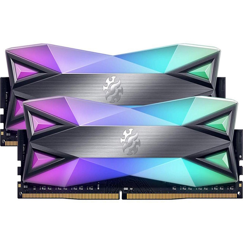 رم کامپیوتر DDR4 دو کاناله 3600 مگاهرتز CL18 ای دیتا ایکس پی جی مدل SPECTRIX D60G RGB ظرفیت 8 گیگابایت رم کامپیوتر DDR4 دو کاناله 3600 مگاهرتز CL18 ای دیتا ایکس پی جی مدل SPECTRIX D60G RGB ظرفیت 8 گیگابایت
