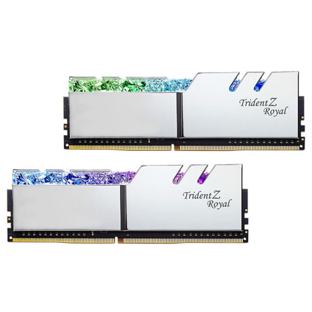 رم کامپیوتر DDR4 دو کاناله 4000 مگاهرتز CL18 جی اسکیل مدل TRIDENTZ ظرفیت 64 گیگابایت رم کامپیوتر DDR4 دو کاناله 4000 مگاهرتز CL18 جی اسکیل مدل TRIDENTZ ظرفیت 64 گیگابایت