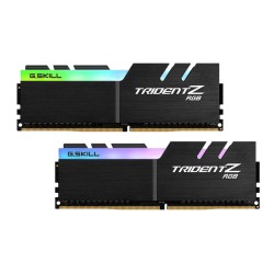 رم کامپیوتر DDR4 دو کاناله 4000 مگاهرتز CL18 جی اسکیل مدل TRIDENTZ RGB ظرفیت 64 گیگابایت