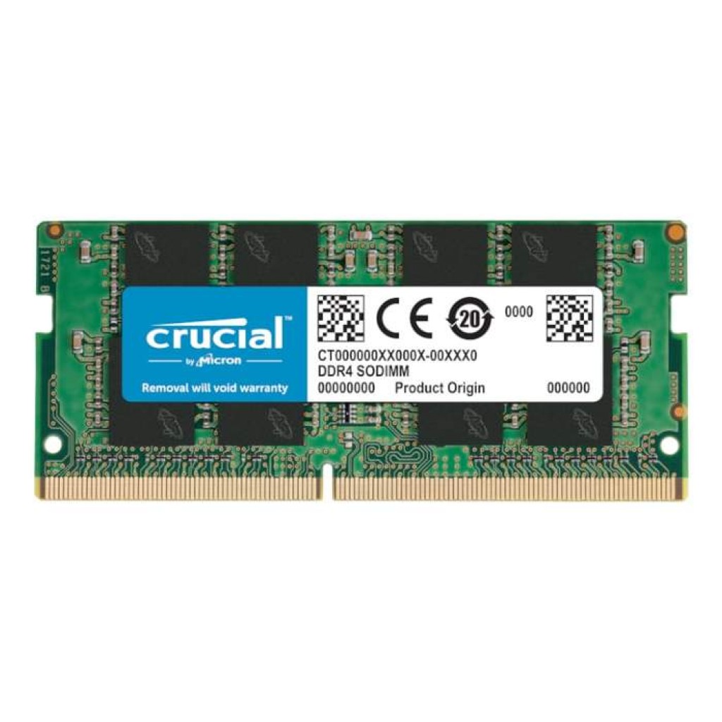 رم لپ تاپ DDR4 گیمینگ 3200 مگاهرتز CL22 کروشیال مدل CT16 2Rx8 DualRank ظرفیت 16 گیگابایت رم لپ تاپ DDR4 گیمینگ 3200 مگاهرتز CL22 کروشیال مدل CT16 2Rx8 DualRank ظرفیت 16 گیگابایت