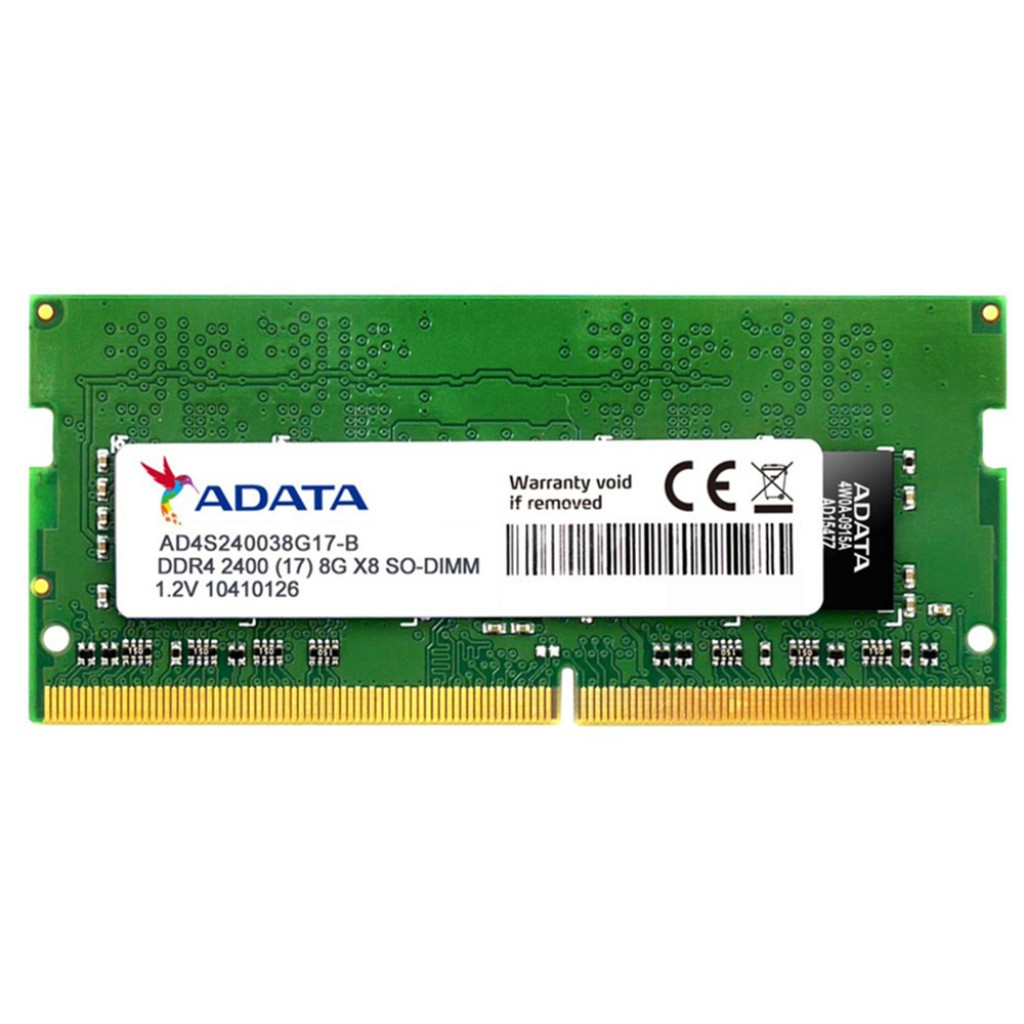 رم لپ تاپ DDR4 تک کاناله 2400 مگاهرتز CL17 ای دیتا مدل MN -RL01 ظرفیت 8 گیگابایت رم لپ تاپ DDR4 تک کاناله 2400 مگاهرتز CL17 ای دیتا مدل MN -RL01 ظرفیت 8 گیگابایت