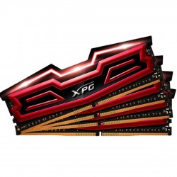 رم کامپیوتر DDR4 چهار کاناله 2400 مگاهرتز CL16 ای دیتا مدل XPG Dazzle ظرفیت 32 گیگابایت