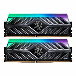 رم کامپیوتر DDR4 چهار کاناله 3000 مگاهرتز CL16 مدل XPG SPECTRIX D41 RGB ظرفیت 32 گیگابایت