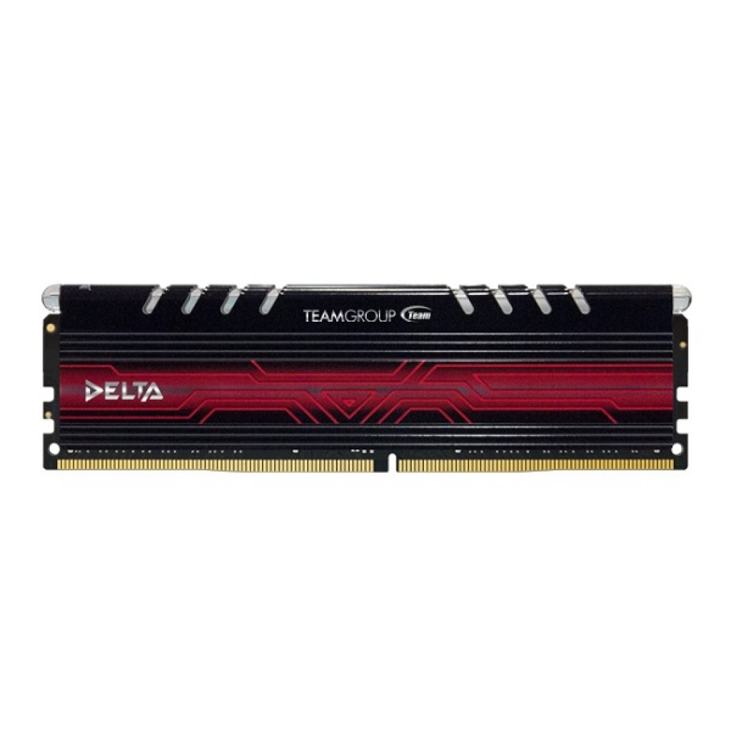 رم کامپیوتر DDR4 تک کاناله 2400 مگاهرتز CL15 تیم گروپ مدل DELTA ظرفیت 4 گیگابایت رم کامپیوتر DDR4 تک کاناله 2400 مگاهرتز CL15 تیم گروپ مدل DELTA ظرفیت 4 گیگابایت