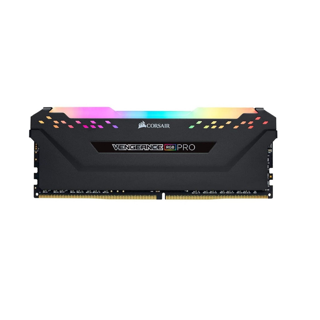 رم کامپیوتر DDR4 تک کاناله 3200 مگاهرتز CL16 کورسیر مدل VENGEANCE RGB ظرفیت 8 گیگابایت رم کامپیوتر DDR4 تک کاناله 3200 مگاهرتز CL16 کورسیر مدل VENGEANCE RGB ظرفیت 8 گیگابایت
