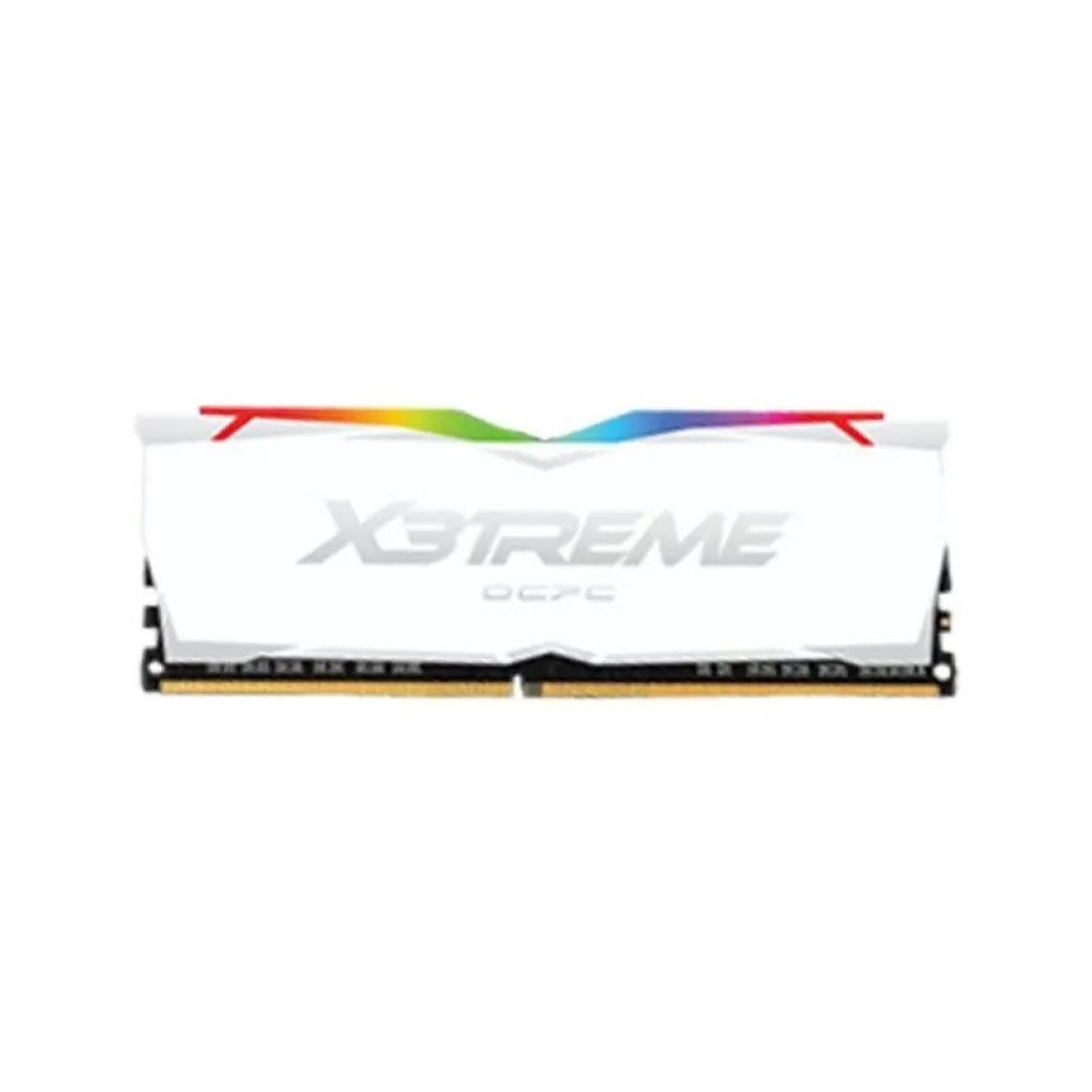 رم کامپیوتر DDR4 تک کاناله 3200 مگاهرتز CL16 او سی پی سی مدل X3 RGB ARCTIC ظرفیت 8 گیگابایت رم کامپیوتر DDR4 تک کاناله 3200 مگاهرتز CL16 او سی پی سی مدل X3 RGB ARCTIC ظرفیت 8 گیگابایت