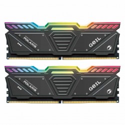 رم کامپیوتر DDR5 دو کاناله 4800 مگاهرتز CL40 گیل مدل POLARIS RGB ظرفیت 32 گیگابایت