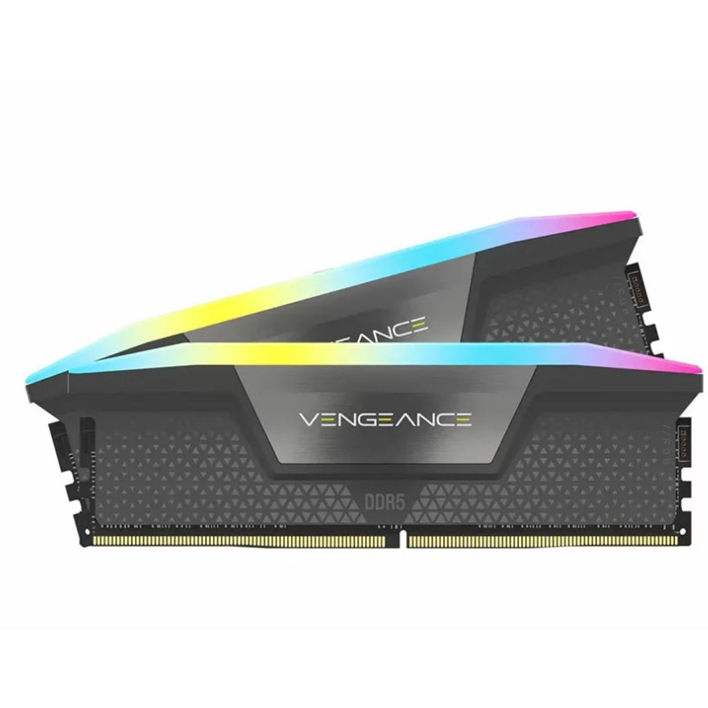 رم کامپیوتر DDR5 دو کاناله 5200 مگاهرتز CL40 کورسیر مدل VENGEANCE RGB ظرفیت64 گیگابایت
