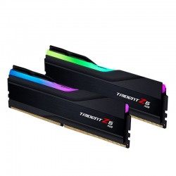 رم کامپیوتر DDR5 دوکاناله 5600 مگاهرتز CL30 جی اسکیل مدل TRIDENT Z5 RGB Black ظرفیت 32 گیگابایت