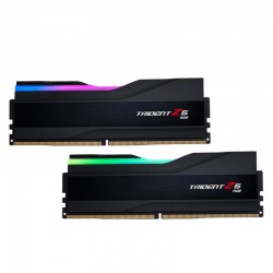 رم کامپیوتر DDR5 دوکاناله 5600 مگاهرتز CL30 جی اسکیل مدل TRIDENT Z5 RGB Black ظرفیت 64 گیگابایت