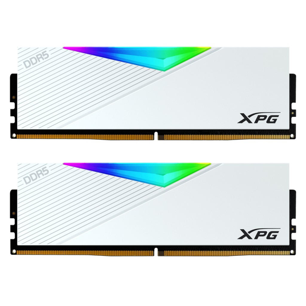 رم کامپیوتر DDR5 دو کاناله 6000 مگاهرتز CL40 ای دیتا ایکس پی جی مدل LANCER RGB WHITE DRAM MODULE ظرفیت 32 گیگابایت رم کامپیوتر DDR5 دو کاناله 6000 مگاهرتز CL40 ای دیتا ایکس پی جی مدل LANCER RGB WHITE DRAM MODULE ظرفیت 32 گیگابایت