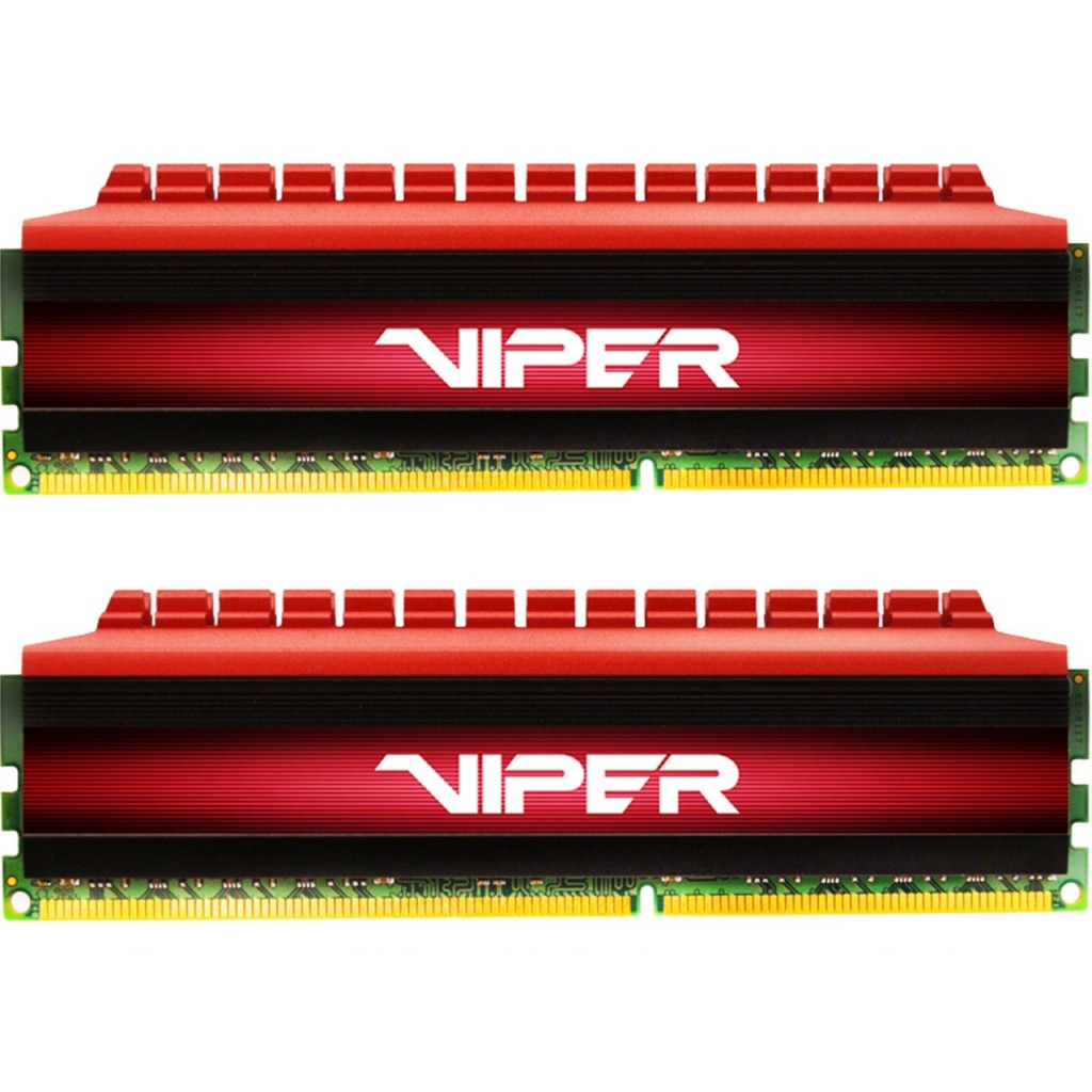 رم کامپیوتر DDR4 دوکاناله 2400 مگاهرتز CL15 پتریوت سری Viper 4 ظرفیت 8 گیگابایت رم کامپیوتر DDR4 دوکاناله 2400 مگاهرتز CL15 پتریوت سری Viper 4 ظرفیت 8 گیگابایت