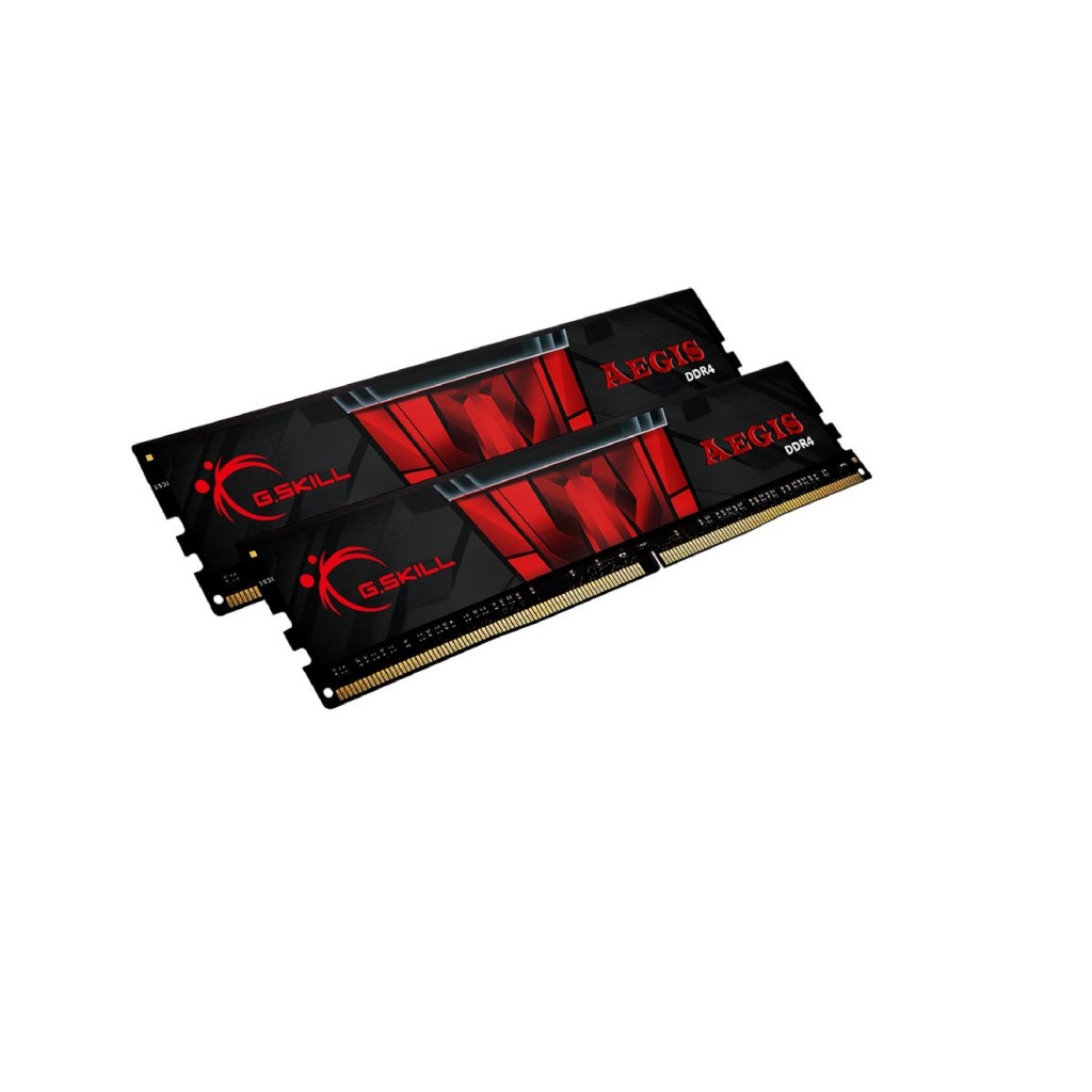 رم لپ تاپ DDR4 دوکاناله 2400 مگاهرتز CL17 جی اسکیل مدل AEGIS ظرفیت 8 گیگابایت رم لپ تاپ DDR4 دوکاناله 2400 مگاهرتز CL17 جی اسکیل مدل AEGIS ظرفیت 8 گیگابایت