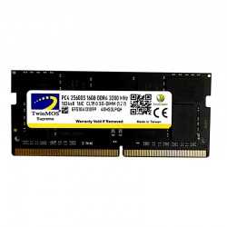 رم لپ تاپ DDR4 دو کاناله 3200 مگاهرتز CL19 تواینموس ظرفیت 16 گیگابایت