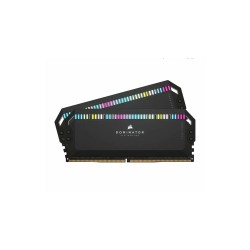 رم کامپیوتر DDR5 دو کاناله 5600 مگاهرتز CL40 کورسیر مدل Dominator Platinum RGB ظرفیت 64 گیگابایت