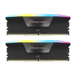 رم کامپیوتر DDR5 دو کاناله 5600 مگاهرتز CL40 کورسیر مدل VENGEANCE RGB ظرفیت 32 گیگابایت