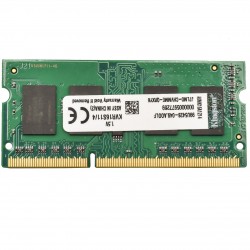 رم لپ تاپ کینگستون مدلDDR3 1600S MHz CL11 ظرفیت 4 گیگابایت