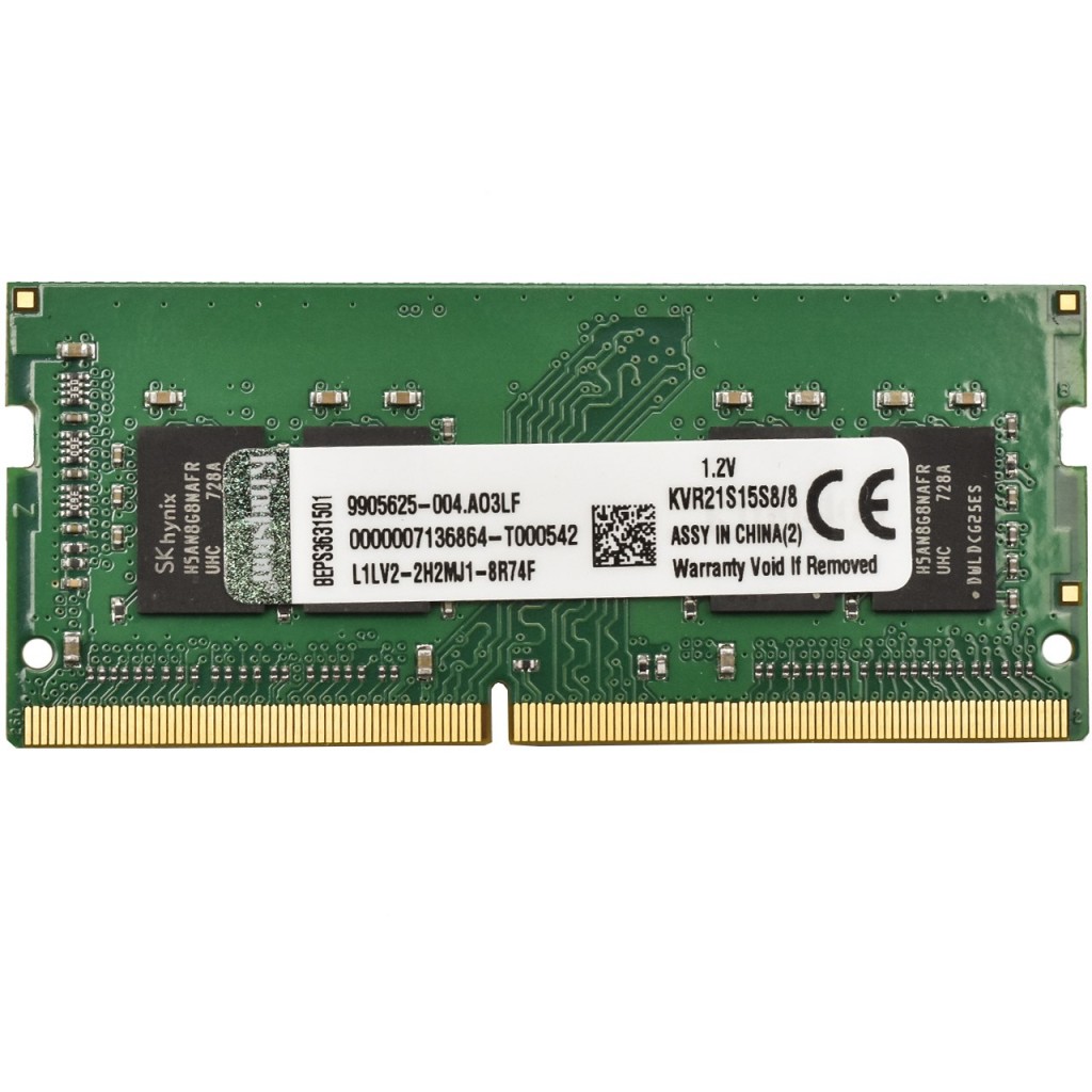رم لپ تاپ کینگستون مدلDDR4 2133S MHz CL15 ظرفیت 8 گیگابایت رم لپ تاپ کینگستون مدلDDR4 2133S MHz CL15 ظرفیت 8 گیگابایت