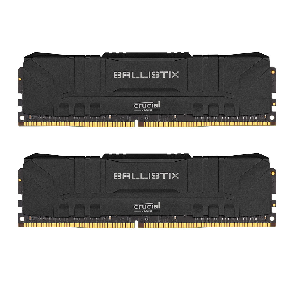 رم کامپیوتر کروشیال DDR4 دو کاناله 3200 مگاهرتز CL16 مدل BALLISTIX ظرفیت 32 گیگابایت رم کامپیوتر کروشیال DDR4 دو کاناله 3200 مگاهرتز CL16 مدل BALLISTIX ظرفیت 32 گیگابایت