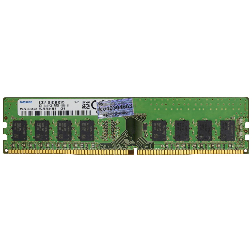 رم کامپیوتر DDR4 تک کاناله 2133 مگاهرتز CL11 سامسونگ مدل M3 ظرفیت 4 گیگابایت