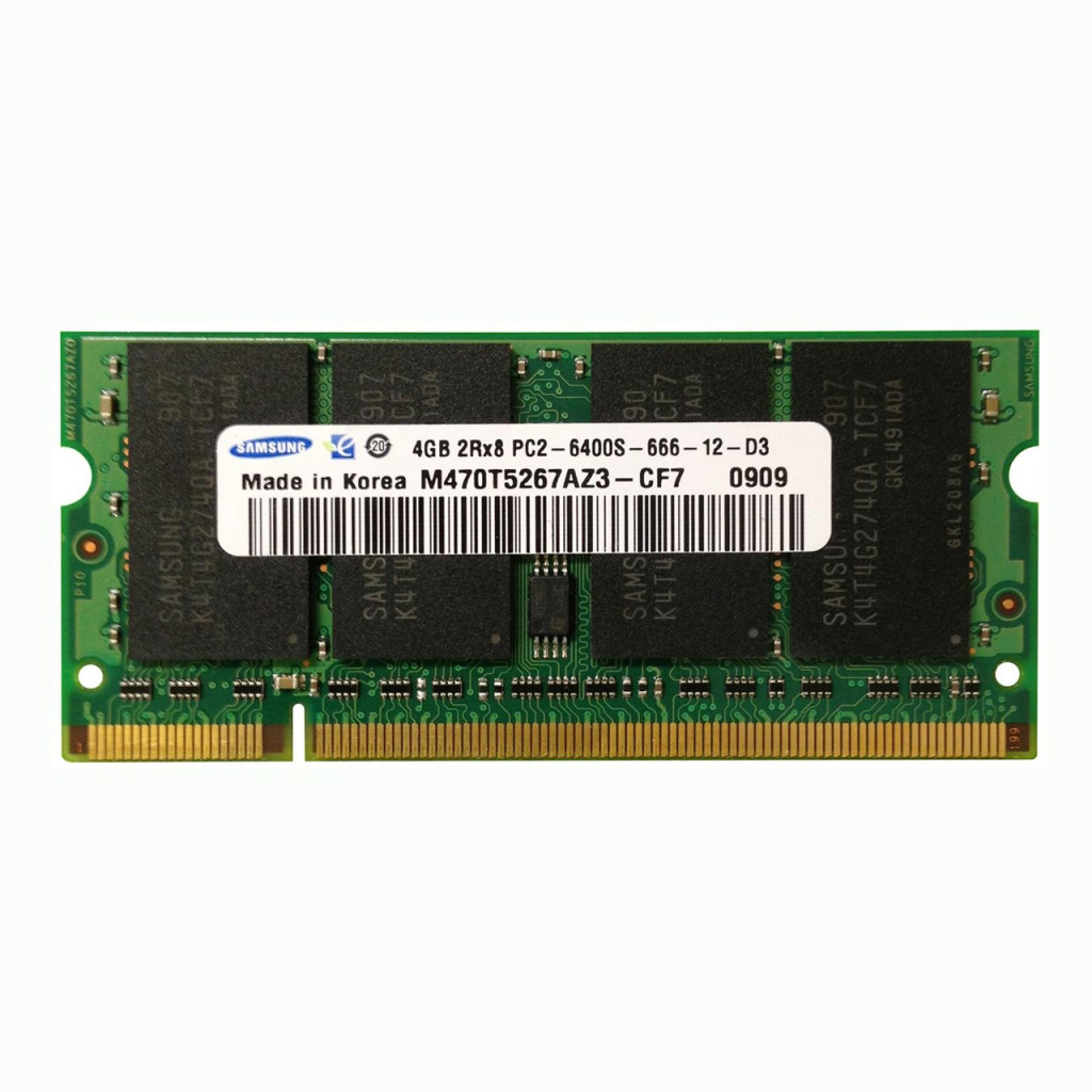 رم لپ تاپ سامسونگ مدل DDR2 PC2 6400s MHz ظرفیت 4گیگابایت رم لپ تاپ سامسونگ مدل DDR2 PC2 6400s MHz ظرفیت 4گیگابایت