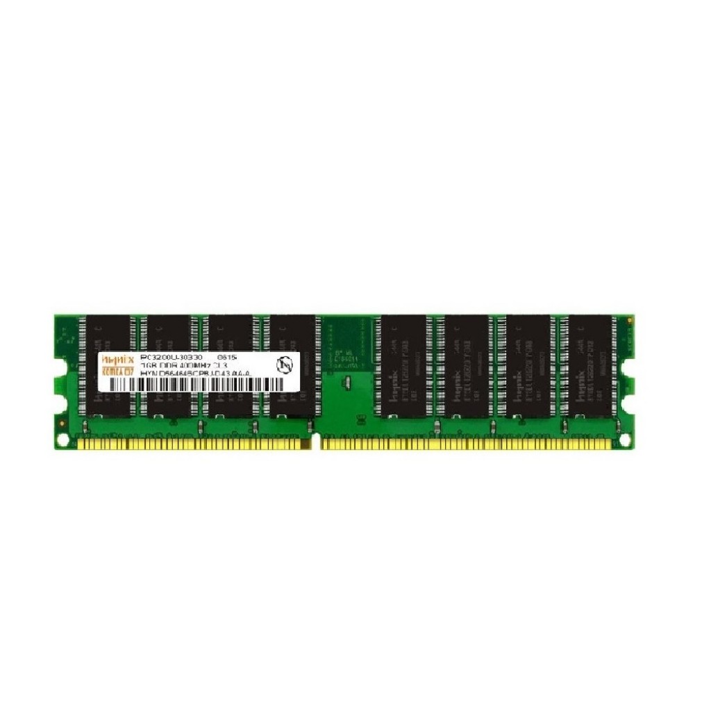 رم کامپیوتر DDR تک کاناله 400 مگاهرتز CL3 هاینیکس مدل PC400 ظرفیت 1گیگابایت رم کامپیوتر DDR تک کاناله 400 مگاهرتز CL3 هاینیکس مدل PC400 ظرفیت 1گیگابایت