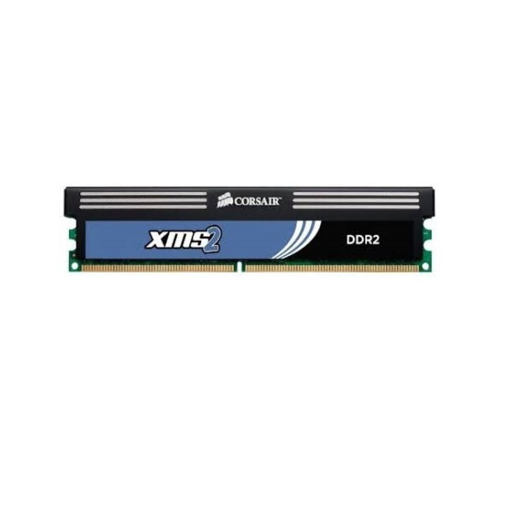 رم کامپیوتر DDR2 تک کاناله 1066 مگاهرتز CL5 کورسیر مدل XMS2-PC2 8500 ظرفیت 2 گیگابایت