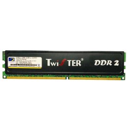 رم کامپیوتر DDR2 تک کاناله 1066 مگاهرتز CL6 تویستر مدل 8DQt8MAB-TAWP ظرفیت 2 گیگابایت
