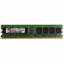 رم کامپیوتر DDR2 تک کاناله 533 مگاهرتز CL4 کینگستون مدل KC6844-ELG37 ظرفیت 1 گیگابایت