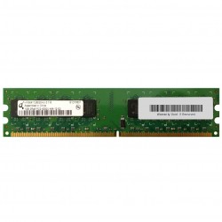 رم کامپیوتر DDR2 تک کاناله 533 مگاهرتز CL4 کیوموندا مدل HYS64T128020HU-3-7-B ظرفیت 1 گیگابایت