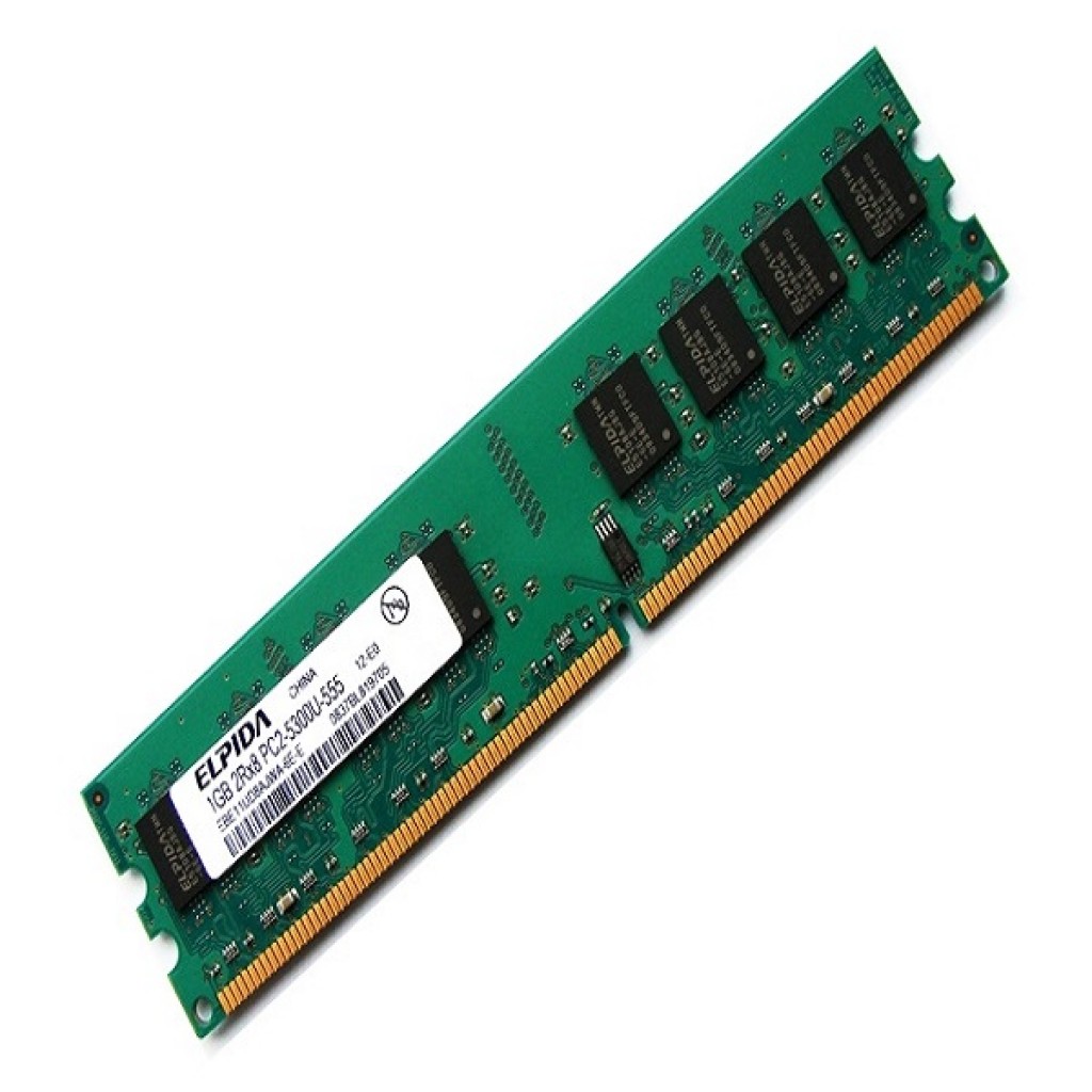 رم کامپیوتر DDR2 تک کاناله 667 مگاهرتز CL5 الپیدا مدل PC2-5300U ظرفیت 2 گیگابایت رم کامپیوتر DDR2 تک کاناله 667 مگاهرتز CL5 الپیدا مدل PC2-5300U ظرفیت 2 گیگابایت