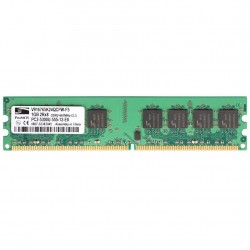 رم کامپیوتر DDR2 تک کاناله 667 مگاهرتز CL5 پروموس مدل V916765K24QCFW-F5 ظرفیت 1 گیگابایت
