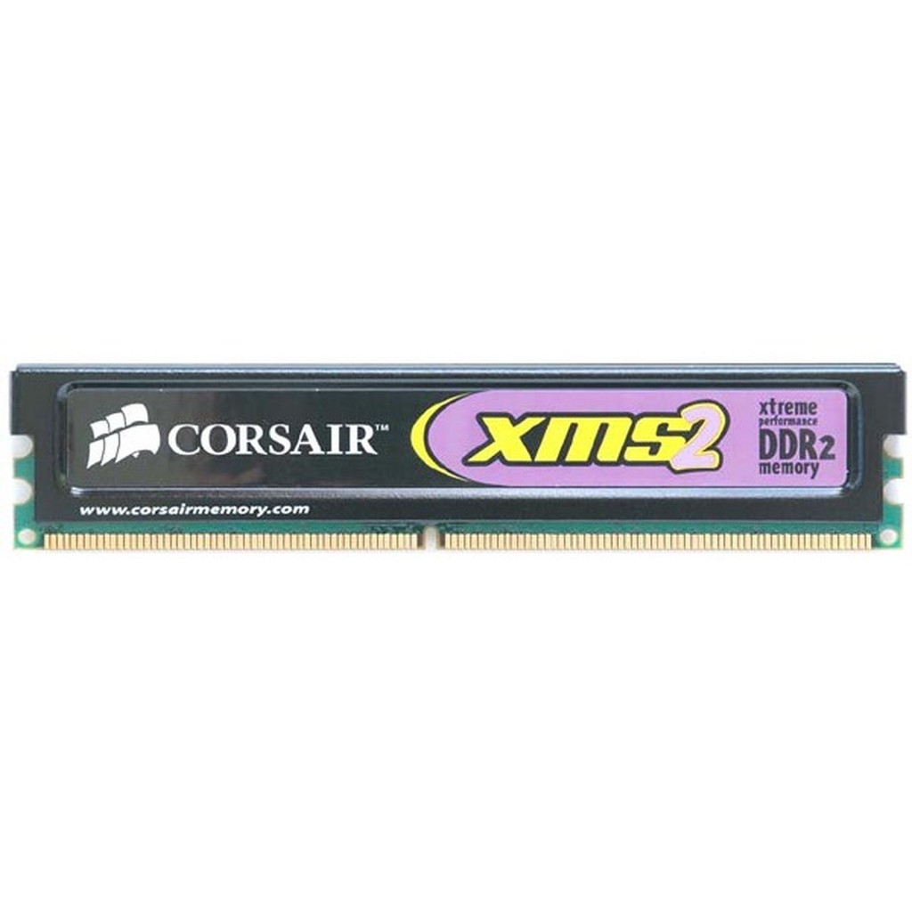 رم کامپیوتر DDR2 تک کاناله 800 مگاهرتز CL5 کورسیر مدل CM2X1024 6400 ظرفیت 1 گیگابایت رم کامپیوتر DDR2 تک کاناله 800 مگاهرتز CL5 کورسیر مدل CM2X1024 6400 ظرفیت 1 گیگابایت