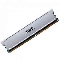 رم کامپیوتر DDR2 تک کاناله 800 مگاهرتز CL5 گیل مدل PC2-6400 ظرفیت 1 گیگابایت
