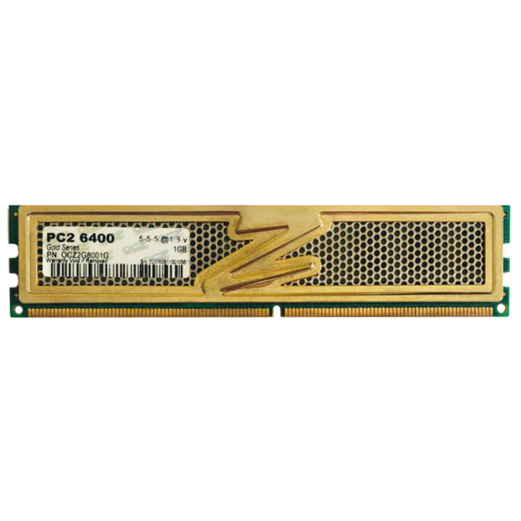 رم کامپیوتر DDR2 تک کاناله 800 مگاهرتز CL5 او سی زد مدل PC2-6400 ظرفیت 1 گیگابایت رم کامپیوتر DDR2 تک کاناله 800 مگاهرتز CL5 او سی زد مدل PC2-6400 ظرفیت 1 گیگابایت