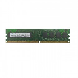 رم کامپیوتر DDR2 تک کاناله 800 مگاهرتز CL5 سامسونگ مدل M378T2863QZS ظرفیت 1 گیگابایت