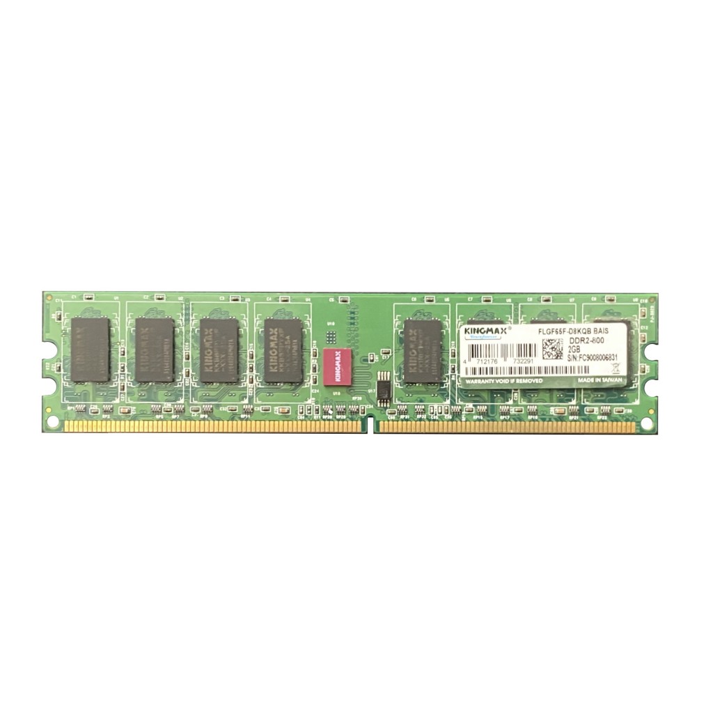 رم کامپیوتر DDR2 تک کاناله 800 مگاهرتز CL6کینگ مکس مدل kvrFLG ظرفیت 2 گیگابایت رم کامپیوتر DDR2 تک کاناله 800 مگاهرتز CL6کینگ مکس مدل kvrFLG ظرفیت 2 گیگابایت