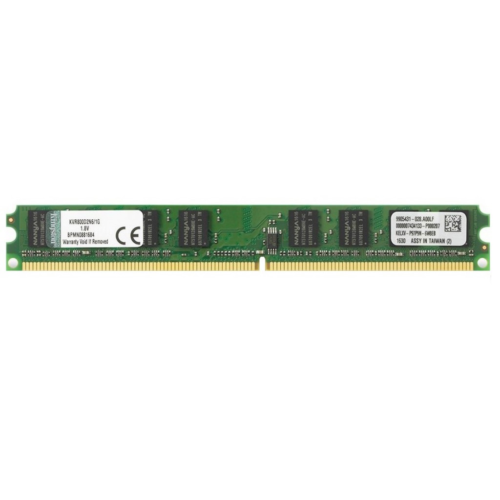 رم کامپیوتر DDR2 تک کاناله 800 مگاهرتز CL6 کینگستون مدل KVR800D2N6 ظرفیت 1 گیگابایت رم کامپیوتر DDR2 تک کاناله 800 مگاهرتز CL6 کینگستون مدل KVR800D2N6 ظرفیت 1 گیگابایت