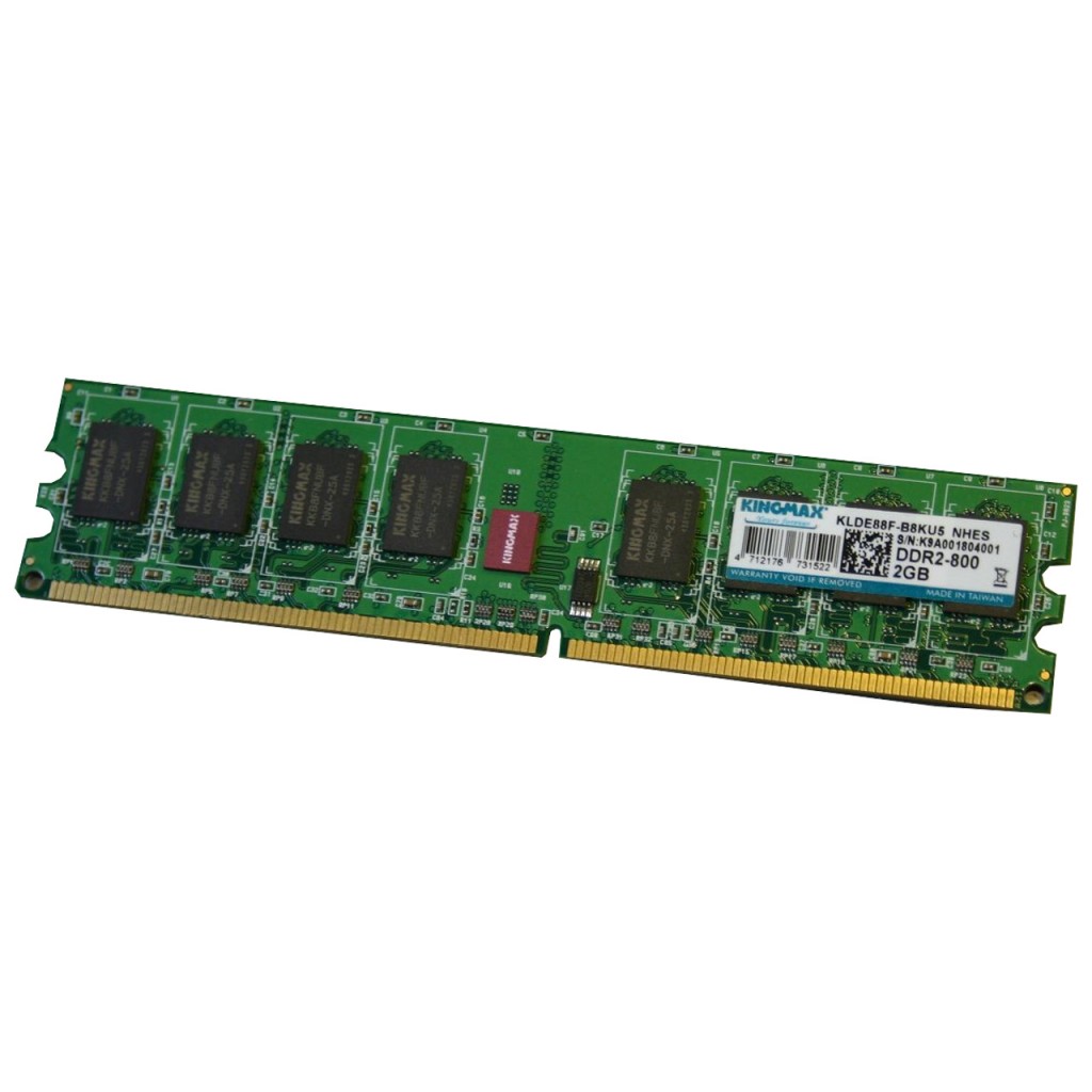 رم کامپیوتر DDR2 تک کاناله 800 مگاهرتز کینگ مکس ظرفیت 2 گیگابایت رم کامپیوتر DDR2 تک کاناله 800 مگاهرتز کینگ مکس ظرفیت 2 گیگابایت