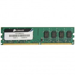 رم کامپیوتر DDR2 تک کاناله 800 مگاهرتز CL5 کورسیر مدل VS2GB800D2 ظرفیت 2 گیگابایت