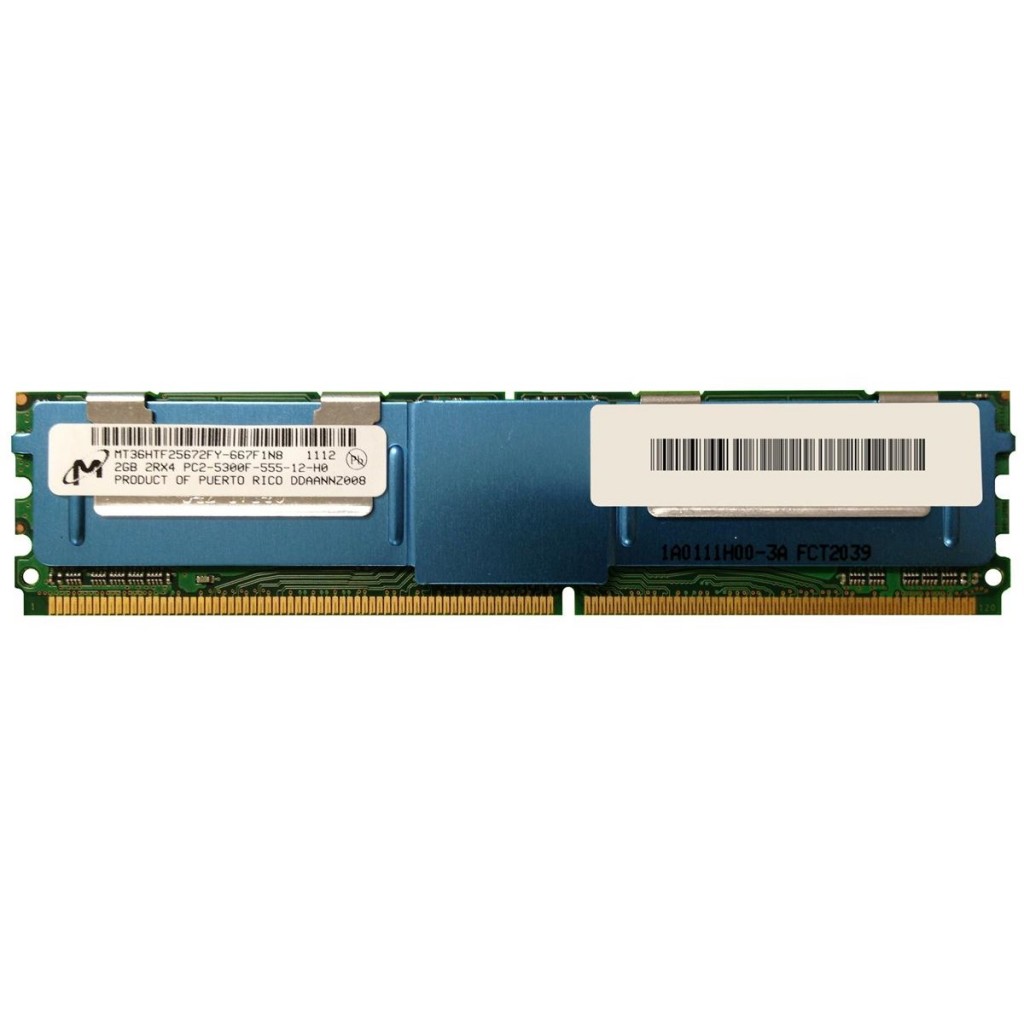 رم سرور DDR2 تک کاناله 667 مگاهرتز CL5 میکرون مدل MT36HTF25672FY-667F1N8 ظرفیت 2 گیگابایت رم سرور DDR2 تک کاناله 667 مگاهرتز CL5 میکرون مدل MT36HTF25672FY-667F1N8 ظرفیت 2 گیگابایت