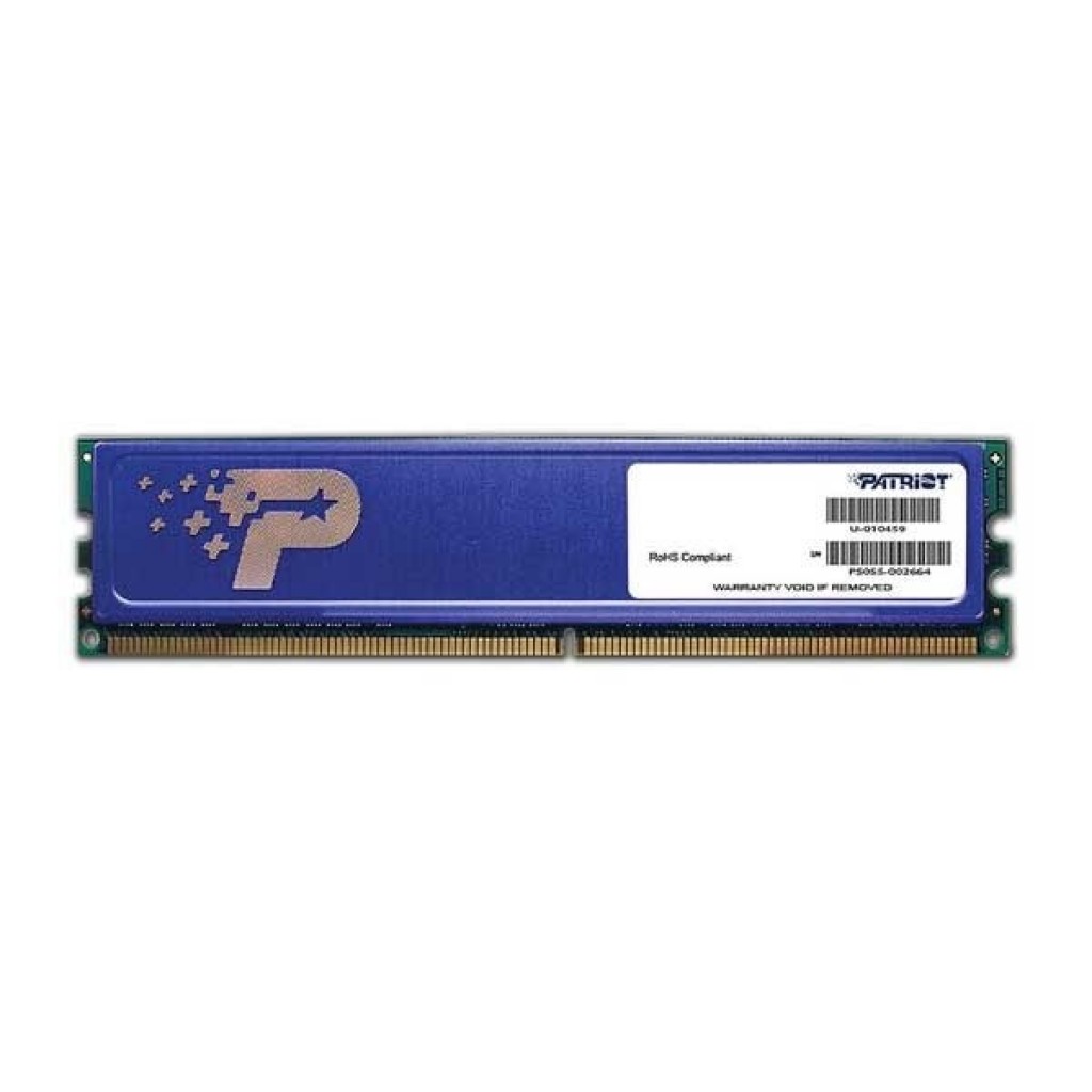 رم کامپیوتر DDR3 تک کاناله 1333 مگاهرتز CL9 پاتریوت مدل PC3-10600 ظرفیت 4 گیگابایت رم کامپیوتر DDR3 تک کاناله 1333 مگاهرتز CL9 پاتریوت مدل PC3-10600 ظرفیت 4 گیگابایت