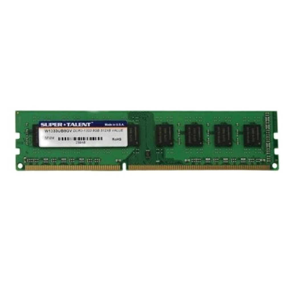 رم کامپیوتر DDR3 تک کاناله 1333 مگاهرتز CL9 سوپرتلنت مدل PC3-10600 ظرفیت 8 گیگابایت رم کامپیوتر DDR3 تک کاناله 1333 مگاهرتز CL9 سوپرتلنت مدل PC3-10600 ظرفیت 8 گیگابایت