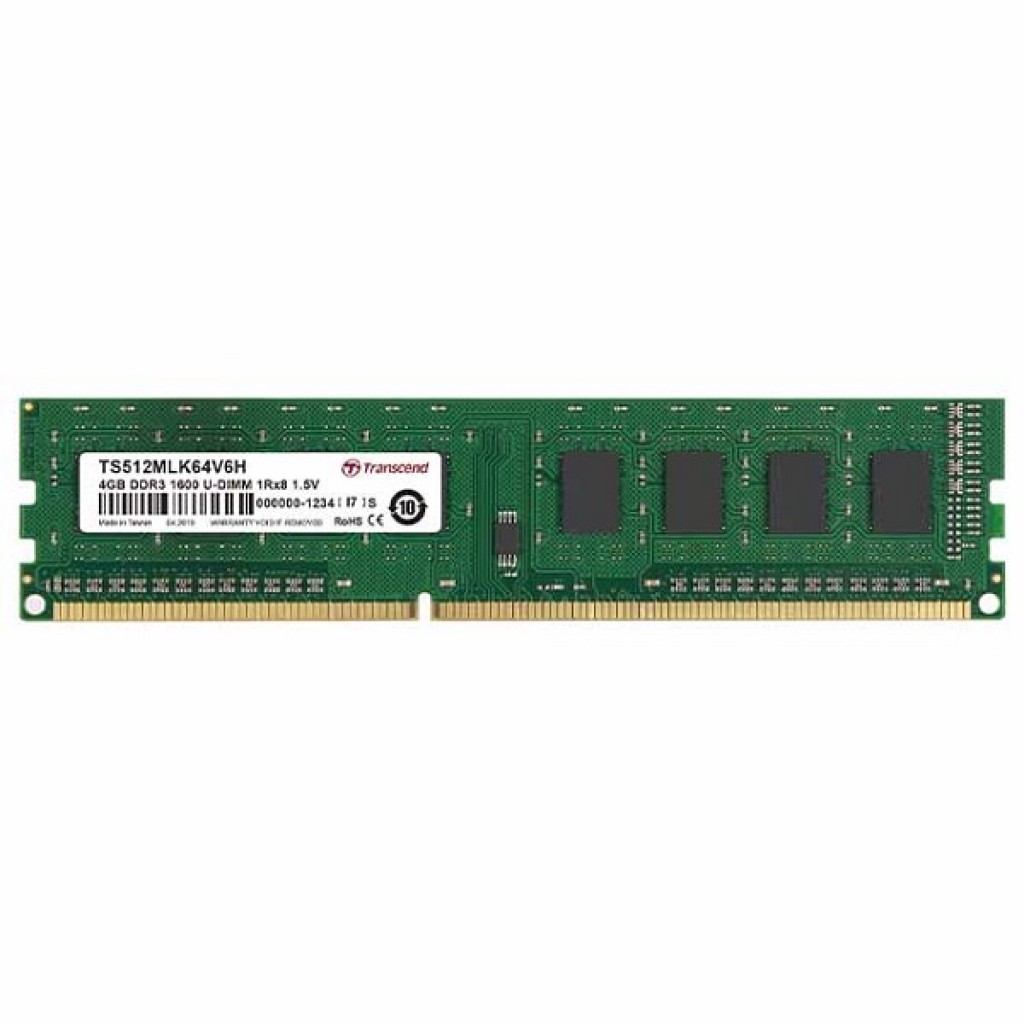 رم کامپیوتر DDR3 تک کاناله 1333 مگاهرتز CL9 ترنسند مدل 2RX8-1333U ظرفیت 8 گیگابایت رم کامپیوتر DDR3 تک کاناله 1333 مگاهرتز CL9 ترنسند مدل 2RX8-1333U ظرفیت 8 گیگابایت