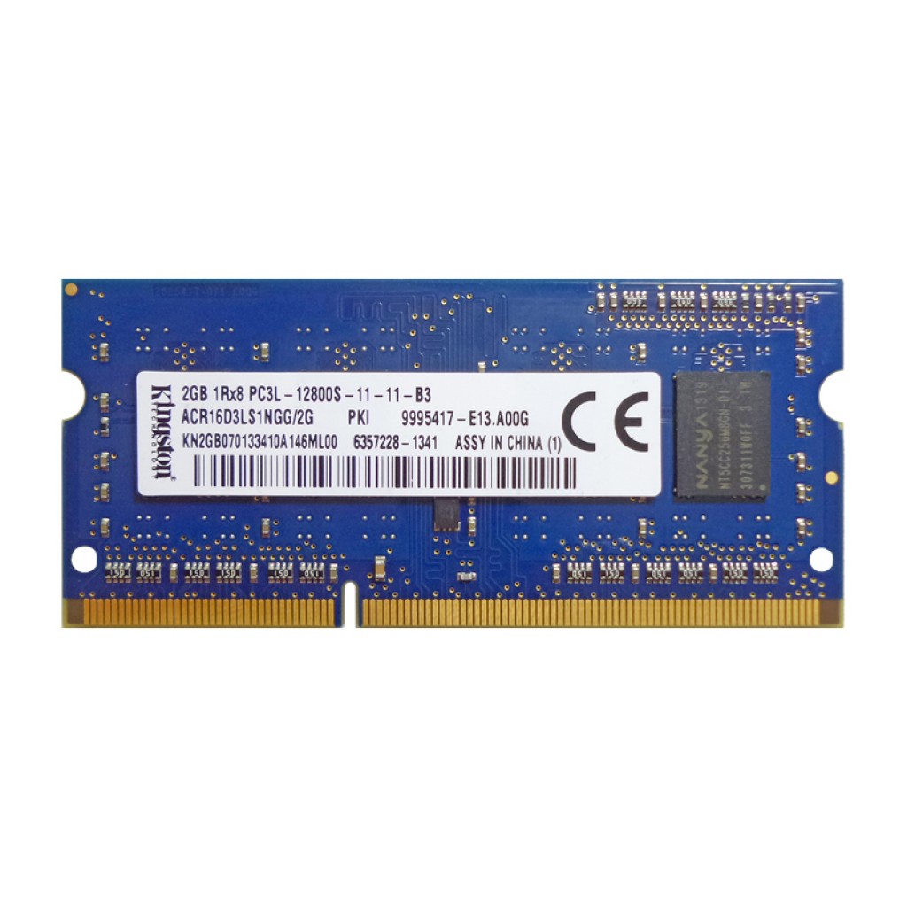 رم لپ تاپ DDR3 تک کاناله 1600 مگاهرتز CL11 کینگستون مدل 12800S ظرفیت 2 گیگابایت رم لپ تاپ DDR3 تک کاناله 1600 مگاهرتز CL11 کینگستون مدل 12800S ظرفیت 2 گیگابایت